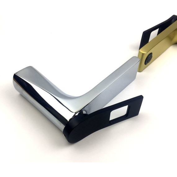 Смеситель для раковины Bronze de Luxe Element EL02CB, хром/черный, Цвет производителя: чёрный - фото 3