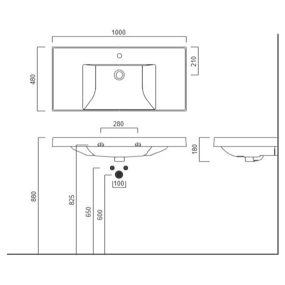 Тумба подвесная с раковиной Kerama Marazzi Cubo 100 см CU.100\MAL, мальва - фото, картинка 3 Тумба подвесная с раковиной Kerama Marazzi Cubo 100 см CU.100\MAL, мальва - фото 3