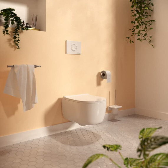 Инсталляция для унитаза Berges Wasserhaus Novum R1 040221 (кнопка белая) - фото 6