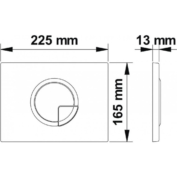 Инсталляция для унитаза Berges Wasserhaus Novum R1 040221 (кнопка белая) - фото 8