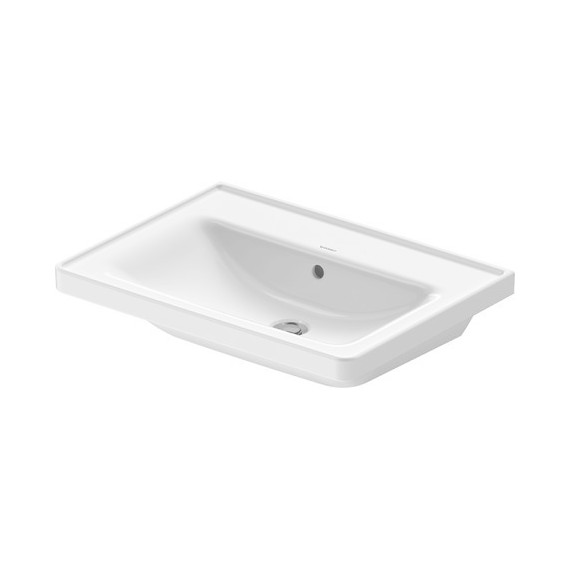 Раковина подвесная Duravit D-Neo 65 см 2367650000 - фото 6