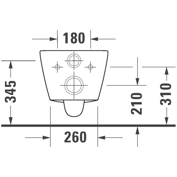 Унитаз подвесной Duravit D-Neo Rimless 2577090000 - фото 8