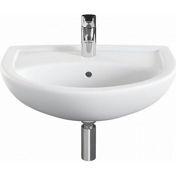 Раковина подвесная Vitra Norm Fit 55 см 6894B099-1776 - фото, картинка 2 Раковина подвесная Vitra Norm Fit 55 см 6894B099-1776 - фото 2
