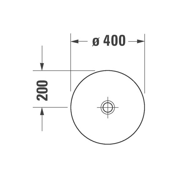 Раковина-чаша Duravit D-Neo 40 см 2371400070 - фото 3