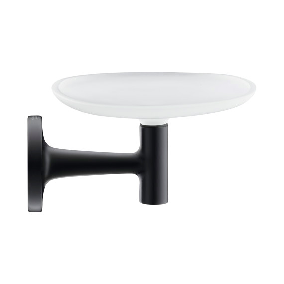 Мыльница Duravit Starck T 0099334600, чёрный матовый - фото 
