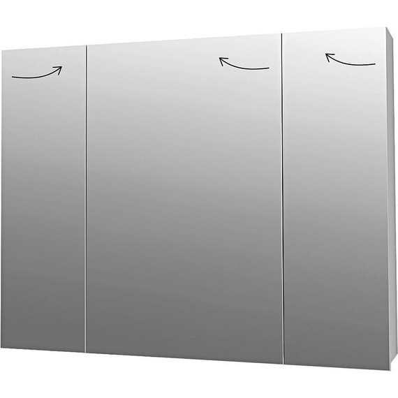 Зеркало-шкаф Dreja Almi 90 см 99.9012, белый глянец - фото 2