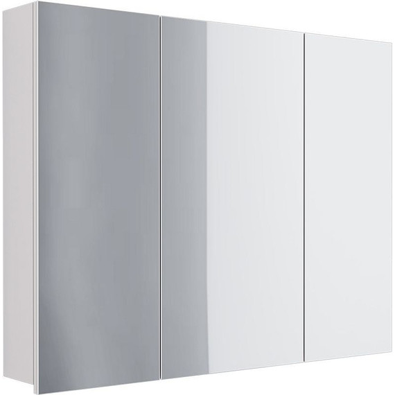 Зеркало-шкаф Dreja Almi 90 см 99.9012, белый глянец - фото 4