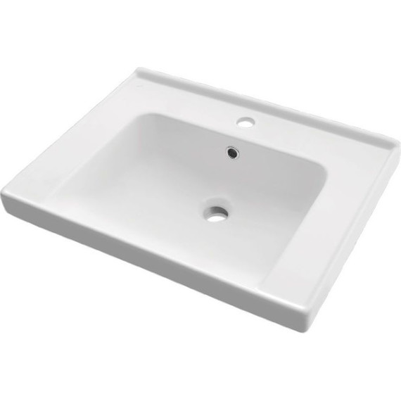 Тумба напольная с раковиной Dreja Grace Plus 60 см 99.0904, белый глянец - фото 2