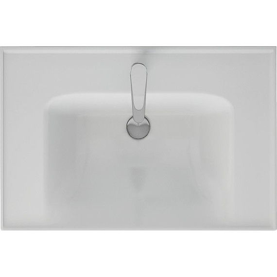 Тумба напольная с раковиной Dreja Grace Plus 70 см 99.0905, белый глянец - фото 14