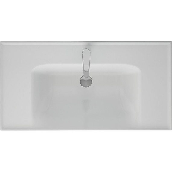 Тумба напольная с раковиной Dreja Grace Plus 90 см 99.0906, белый глянец - фото 6