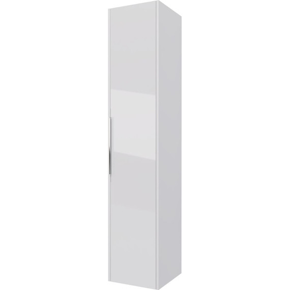 Пенал подвесной Dreja Prime 35 см 99.9303, белый глянец - фото 