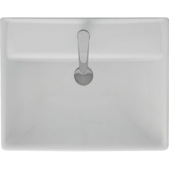 Тумба напольная с раковиной Dreja Q Plus 60 см 99.1004, белый глянец - фото 11