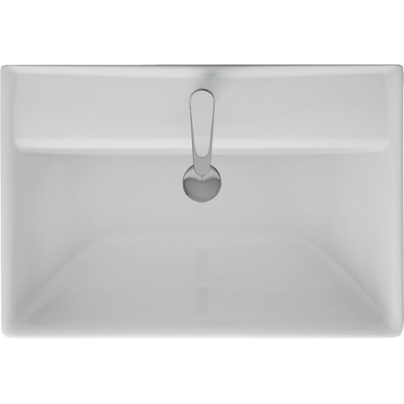 Тумба напольная с раковиной Dreja Q Plus 70 см 99.1005, белый глянец - фото 9