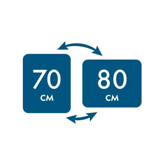 Зеркало Dreja Tiny Led 70/80 см 99.9025, белый - фото 2