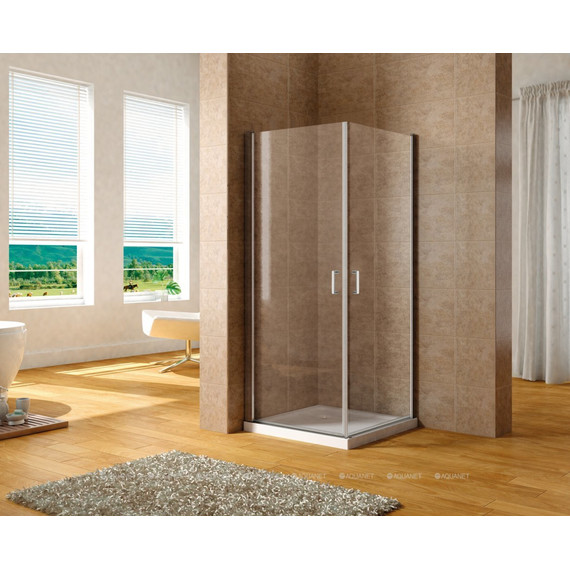 Душевое ограждение Aquanet Cinetic AE12-N-80H190U-CT 80x80 см, хром/прозрачное - фото 3