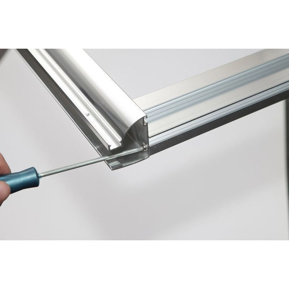 Душевая дверь Aquanet Alfa NAA6121 150 см, хром/прозрачное - фото 5