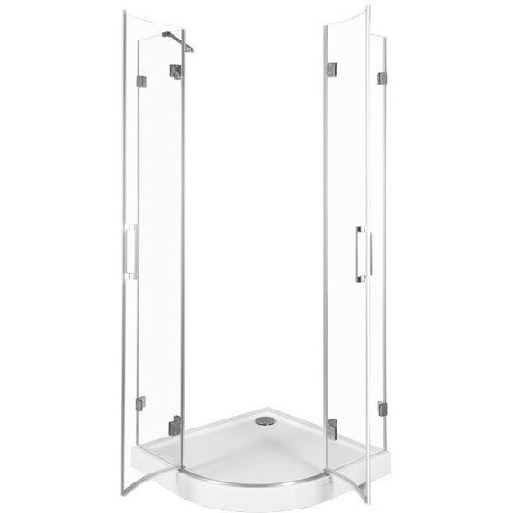 Душевое ограждение Aquanet Beta NWD2242 100 см (стекло 8 мм), хром/прозрачное - фото 3