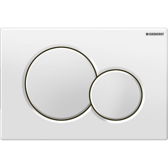 Кнопка смыва Geberit Sigma 01 115.770.11.5, белый глянцевый - фото 