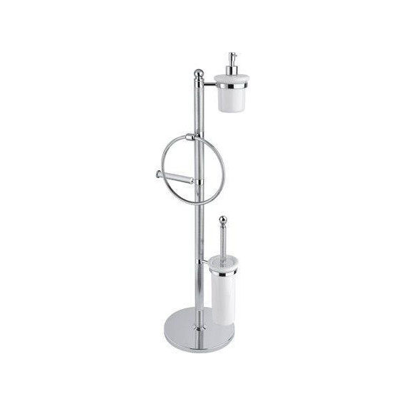 Стойка с держателем и ёршиком Cezares Olimp OLIMP-WBD-01-M - фото 