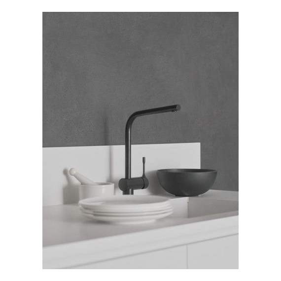 Смеситель для кухни Ideal Standard Silk Black Ceralook BC174XG, черный матовый - фото 3