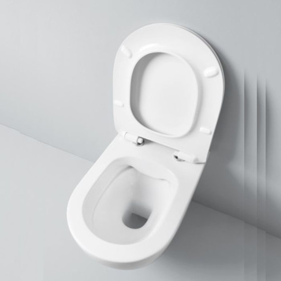 Унитаз подвесной безободковый ArtCeram File 2.0 FLV004 01 30, белый, Цвет производителя: белый - фото, картинка 4 Унитаз подвесной безободковый ArtCeram File 2.0 FLV004 01 30, белый, Цвет производителя: белый - фото 4