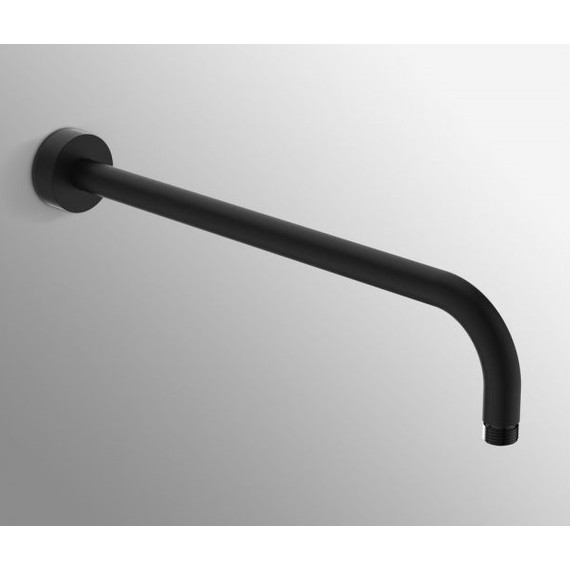 Кронштейн стеновой для верхнего душа Ideal Standard Silk Black Idealrain 400 мм B9445XG, черный матовый - фото 3