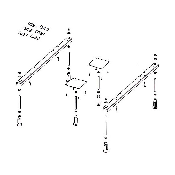 Ножки для акриловых ванн Riho Plus 7 207095 - фото 2