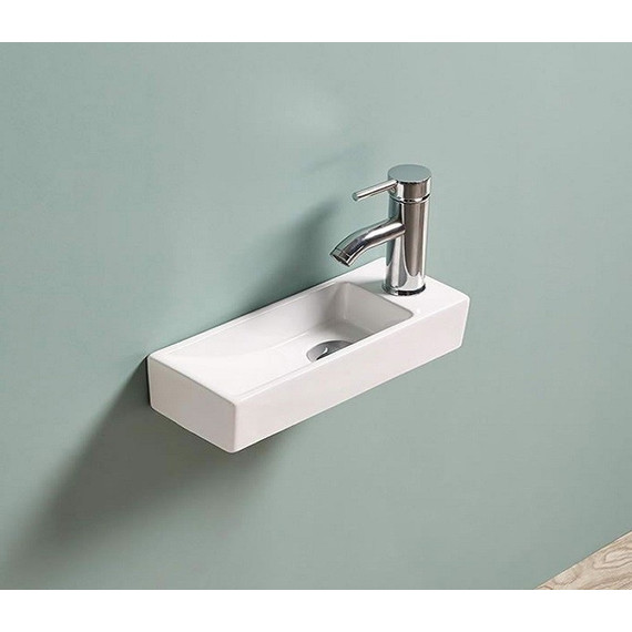 Раковина подвесная CeramaLux N 38 см 9048FL - фото 5