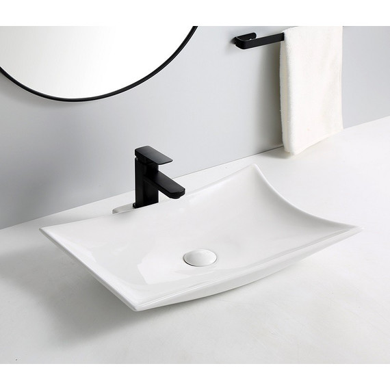 Раковина-чаша CeramaLux N 56 см 9176 - фото 4