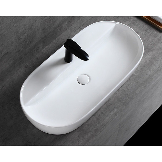 Раковина-чаша CeramaLux N 82 см D1347 - фото 6