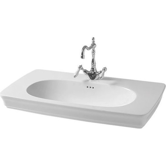 Раковина подвесная ArtCeram Civitas 90 см CIL002 01 00 bi*1 - фото 