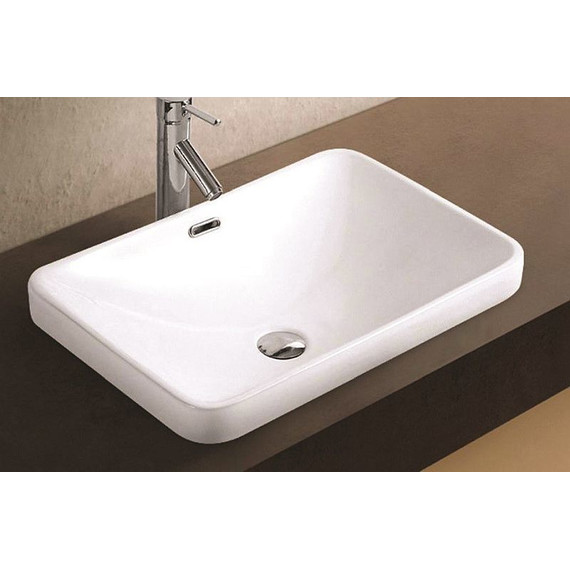 Раковина врезная на столешницу CeramaLux N 58 см 78441 - фото, картинка 2 Раковина врезная на столешницу CeramaLux N 58 см 78441 - фото 2