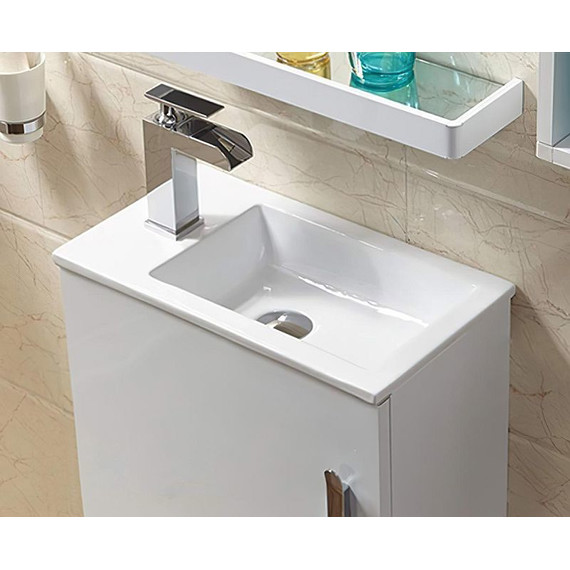 Раковина врезная на столешницу CeramaLux N 46 см 9032C - фото 2