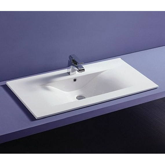 Раковина врезная на столешницу CeramaLux N 91 см JY-807-90 - фото 2