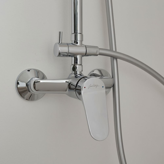 Душевая стойка Jacob Delafon Brive E24329-CP - фото, картинка 3 Душевая стойка Jacob Delafon Brive E24329-CP - фото 3