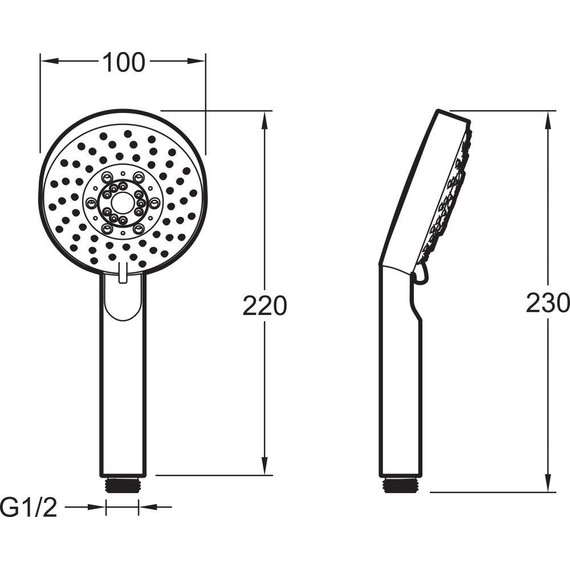 Душевая стойка Jacob Delafon Brive E24329-CP - фото, картинка 8 Душевая стойка Jacob Delafon Brive E24329-CP - фото 8