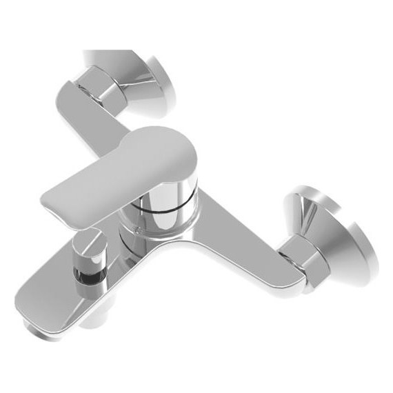 Набор смесителей 3 в 1 для ванны с коротким изливом Jacob Delafon Lucien E20850RU-CP - фото, картинка 3 Набор смесителей 3 в 1 для ванны с коротким изливом Jacob Delafon Lucien E20850RU-CP - фото 3