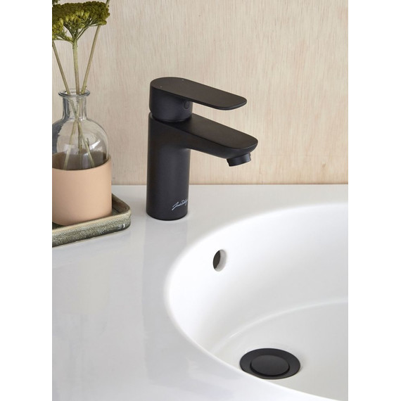 Набор смесителей 3 в 1 для ванны с коротким изливом Jacob Delafon Oscar E29845RU-BL, черный матовый - фото, картинка 5 Набор смесителей 3 в 1 для ванны с коротким изливом Jacob Delafon Oscar E29845RU-BL, черный матовый - фото 5