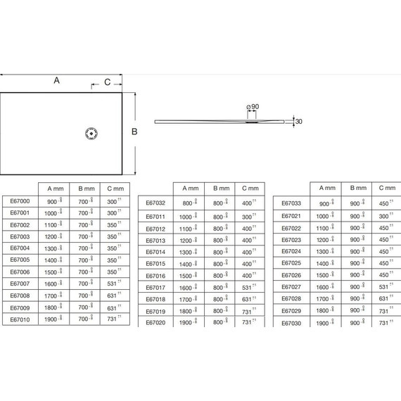 Каменный поддон Jacob Delafon Singulier 120x80 см E67013-MGZ, серый шелк - фото, картинка 3 Каменный поддон Jacob Delafon Singulier 120x80 см E67013-MGZ, серый шелк - фото 3