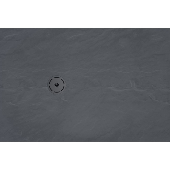 Каменный поддон Jacob Delafon Singulier 120x90 см E67023-NAD, серый сланец - фото 