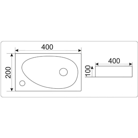 Раковина-чаша CeramaLux N 40 см 9265 - фото, картинка 2 Раковина-чаша CeramaLux N 40 см 9265 - фото 2