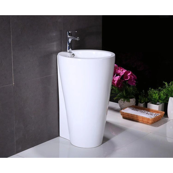 Раковина напольная CeramaLux N 52 см B134B - фото 2