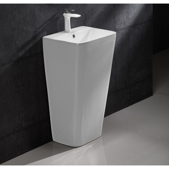 Раковина напольная CeramaLux N 44 см G-302 - фото 2