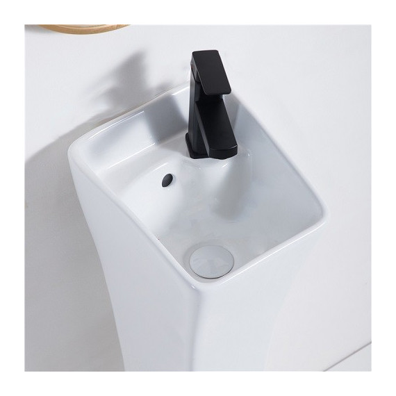 Раковина напольная CeramaLux N 28 см M9012 - фото 4