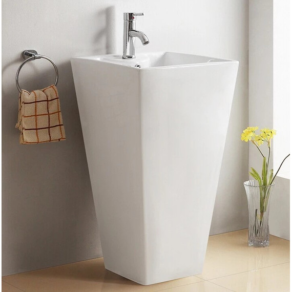 Раковина напольная CeramaLux N 47 см NB145 - фото 3