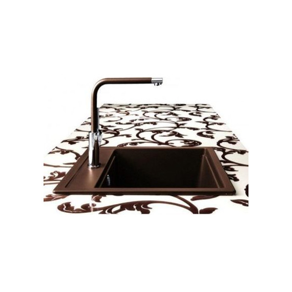 Смеситель для кухни Schock PIEGA-D 710107, хром/бронза - фото 3