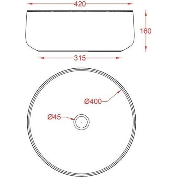 Раковина-чаша ArtCeram Cognac 42 см COL001 15 00, grigio oliva - фото 3