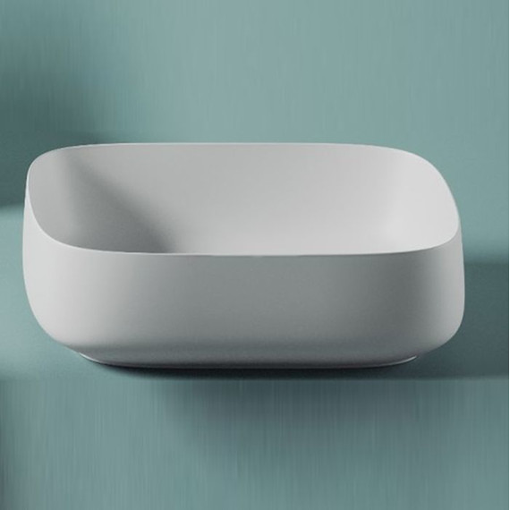 Раковина-чаша ArtCeram Cognac 56 см COL009 05 00, белый матовый - фото 2