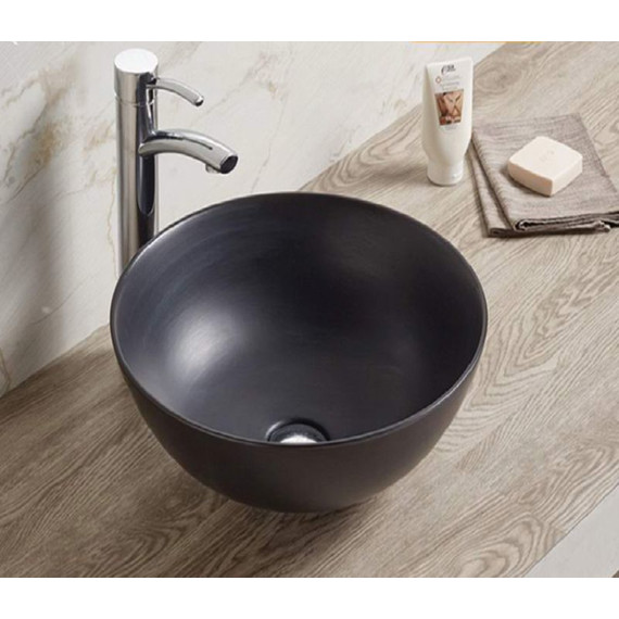 Раковина-чаша CeramaLux NC 41 см 104MB, черный матовый - фото, картинка 2 Раковина-чаша CeramaLux NC 41 см 104MB, черный матовый - фото 2