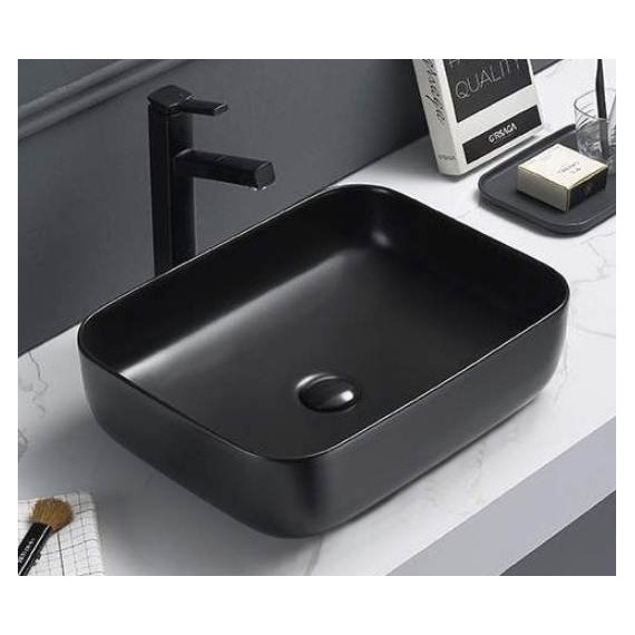 Раковина-чаша CeramaLux NC 50 см 2105-1MB, черный матовый - фото 2